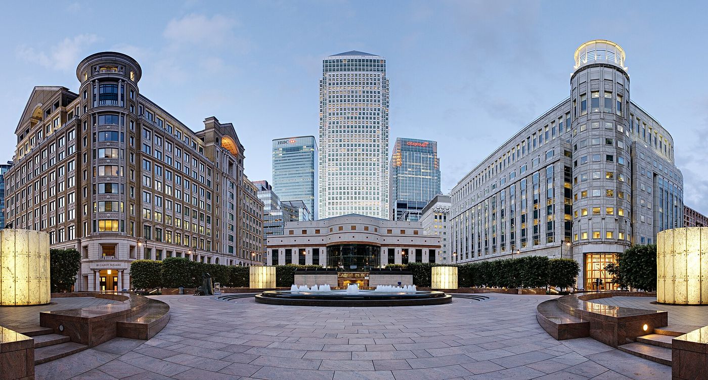 Canary Wharf, home to many of the trading floors that Foresight Research says its model is designed to replace.