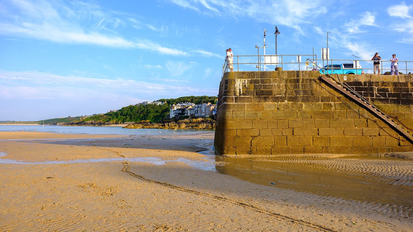 The harbour at St Ives in Cornwall.