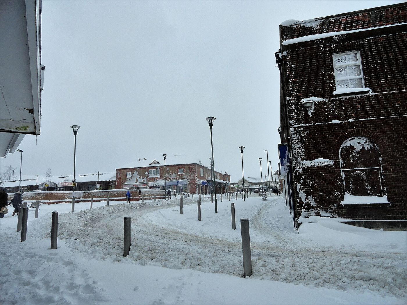 Consett, the largest town in the Derwentside constituency, on the morning after the count.