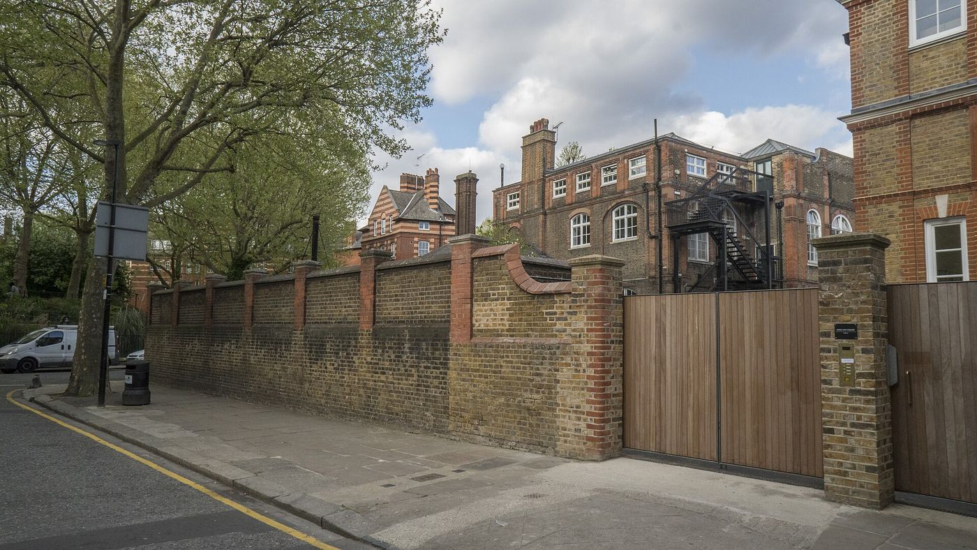 A primary school playground in south London. Some schools have fewer than 15 pupils in reception.