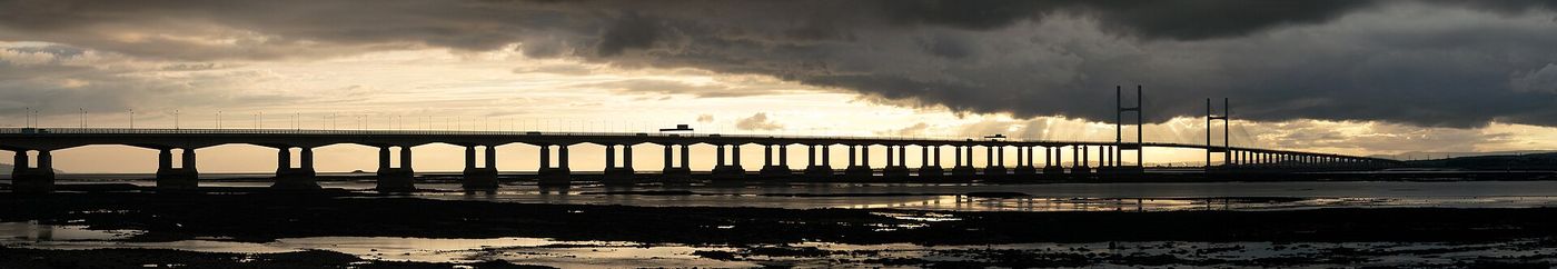 Mudflats on the Severn estuary near Lydney, Gloucestershire, where the boat was found.